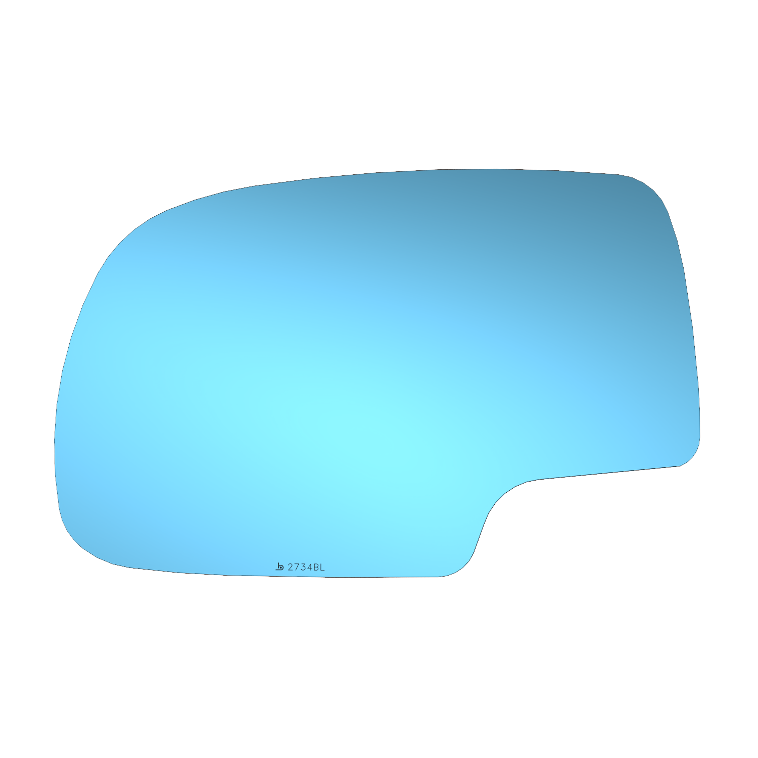 CLARI-BLU SIDE VIEW MIRROR